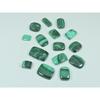 265Cts. Green Malachite Octagon Cabochon Loose Natural Gemstone 15 Pcs Lot C-3070