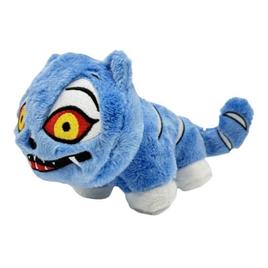 Tiger Plush Doll 18cm Soft Stuffed Animal Game Hunters Virtual Adventures Plush Toy Gift for Gamers Cosplay Enthusiasts