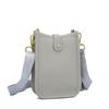 New Style Mobile Phone Bag Genuine Leather Decoration Vertical Mobile Phone Case Fashion Single Shoulder Water Pipe Bag Zero Wallet Cute Small Bag