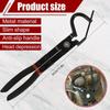 Car Exhaust Hanger Pliers High Carbon Steel Bracket Removal Pliers Non-slip Separate Rubber Bracket Hanger Support Removal Tool.