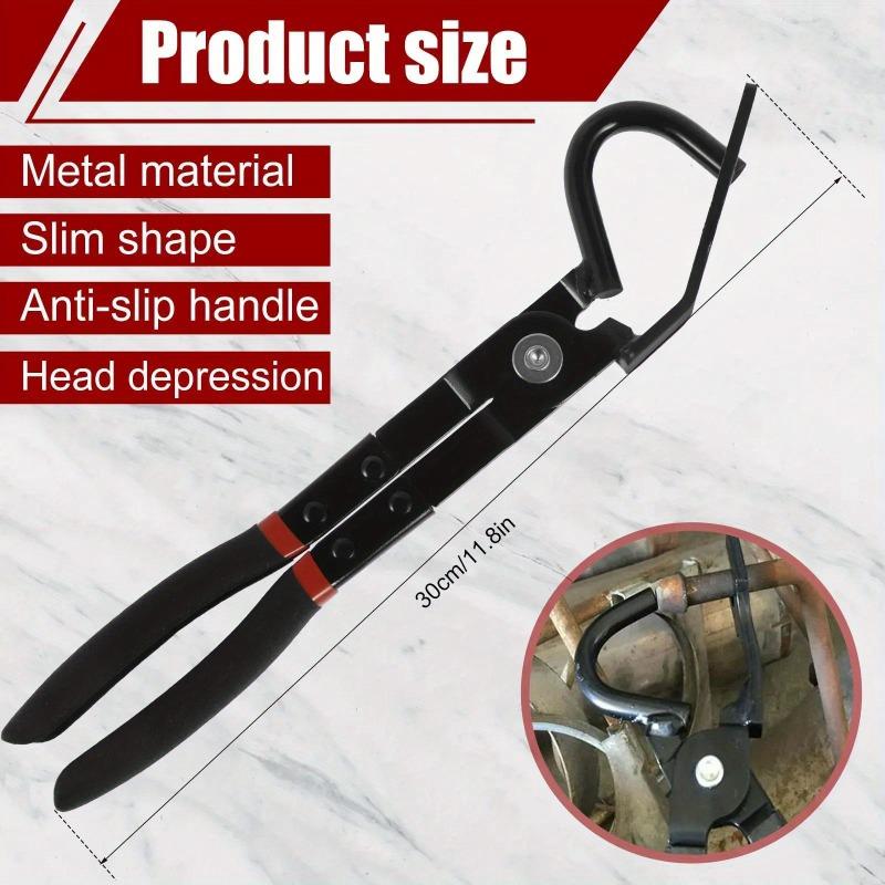 Car Exhaust Hanger Pliers High Carbon Steel Bracket Removal Pliers Non-slip Separate Rubber Bracket Hanger Support Removal Tool.