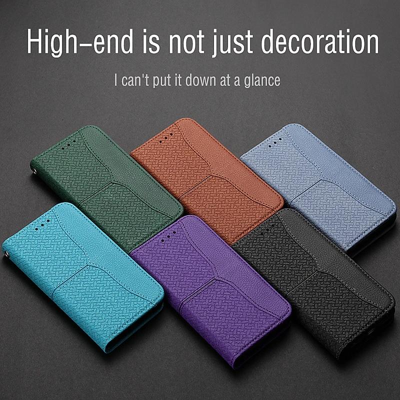 Magnet Leather Case For Huawei Pura 80 Ultra 70 Pro Plus P30 Lite Flip Case Cover For Honor 600 400 200 Pro 90 70 50 20 Lite 20S