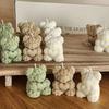 3D Bear Hug Love Silicone Candle Molds Cute Bear Pet Resin Mold for DIY Handmade Soap Home Decor Creative Gift Idea
