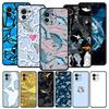 Seaside Sharks Pattern Phone Case Cover for Xiaomi Mi 17 15 14 13 12 11 Ultra 15T 14T 13T 12T 11T Pro Lite 5G Soft TPU Shell Bag