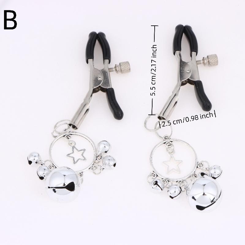 1 Pairs Breast Clip Female Clitoris Clip Couple Sex Toy Massage Stimulation Adult Nipple Training Tool