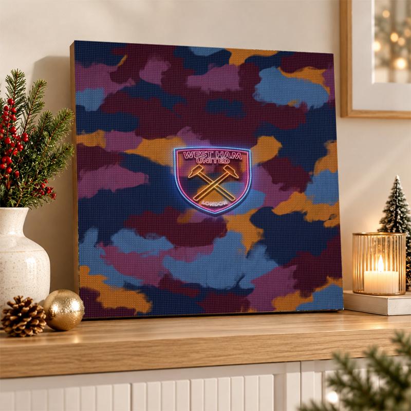 West Ham United Football Diamond Painting Kit 5D Full Drill DIY Diamond Mosaic Wall Art Home Decor