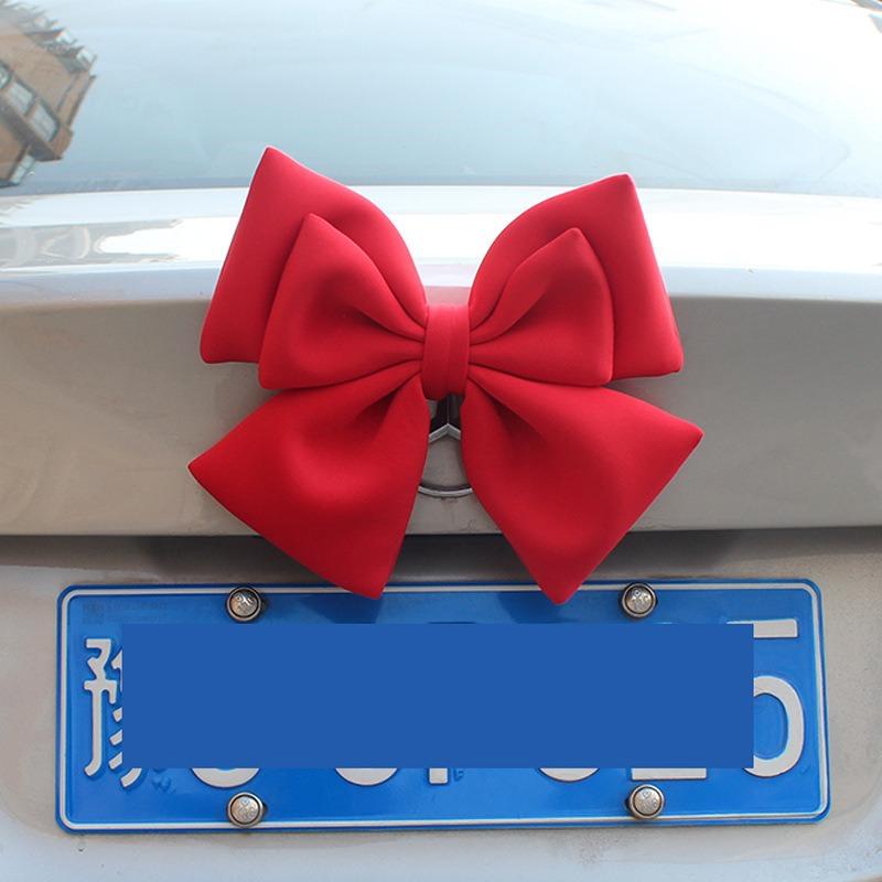Large Bowknot Car Exterior Decoration Hanging Ornament For Vehicle Roof