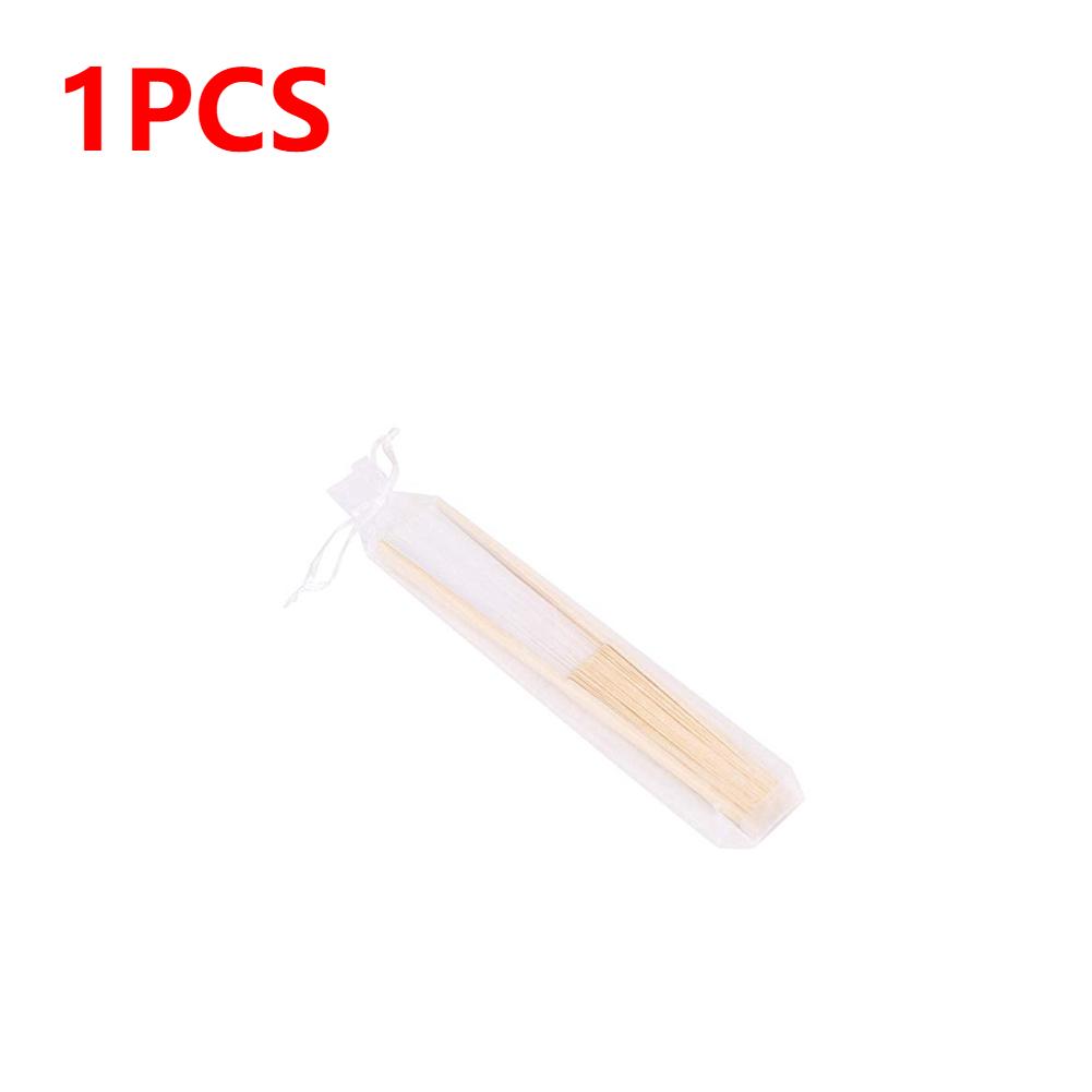 1-10PCS Engraved White Folding Elegant Silk Hand Fan with Gift Bag Bamboo Hand Fan Home Decoration Craft Fan for Wedding & Party