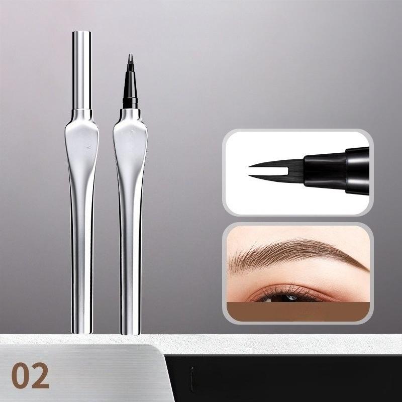 Positioning Eyebrow Pencil Is Waterproof Sweat-proof Does Not Fade  and Lasts for A Long Time It Is A Natural Wild Eyebrow Pencil