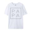Womens Father Day For New Dad Him Dada Grandpa Papa Unisexs Designer T Shirt Luxury TShirt Plus Size Classic