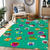 Tappeto Avventura con Blocchi Numerici Tappeto da Pavimento Tappeto per Ufficio Perfetto per Corridoio Aree Gioco Stanza del Dormitorio Decorare la stanza Tappeto Antiscivolo Decorare Uffici