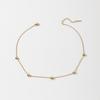 Stainless Steel Adjustable Mini Heart Cuban Chain Necklace