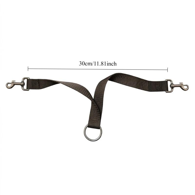 Horse Mouth Double-Headed Hook Horse Lead Rope Hook Equestrian Training Connection Rope Training Rope Horse Training Additions