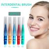 60pcs Interdental Brush Dental Floss Teeth Oral Clean Hygiene Toothpick Tools Toothpick Teeth Brush Oral Care Tool