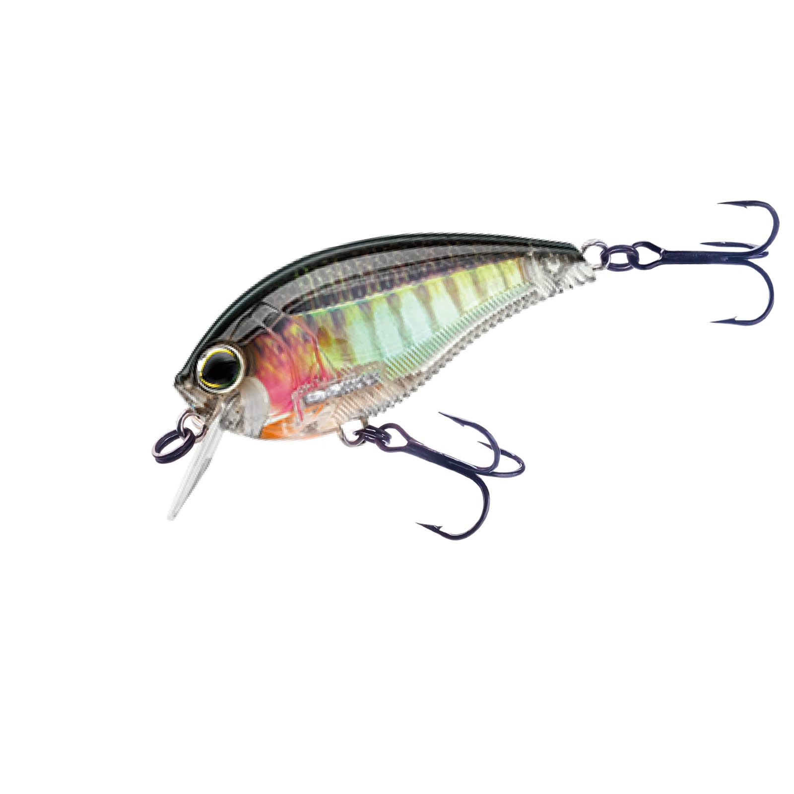 

Приманка для окуня 3DB Crank Square Bill Плавающая 60мм Настоящий Синежаберник YO-ZURI 1.5 Цвет