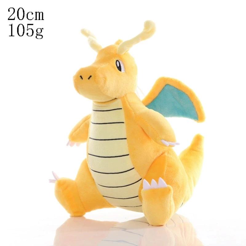 Cute Pikachu Plush Toy Charmander Squirtle Bulbasaur Stuffed Doll Eevee Scorbunny Gengar Snorlax Christmas Gifts.