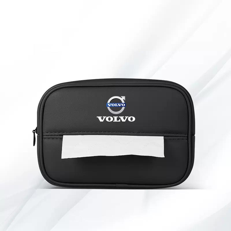 

Car Tissue Box Auto Armrest Box Paper Storage Bag For Volvo Xc60 Xc90 V40 V60 S60 V50 V90 S80 C40 XC40 V70 XC70 C30 C70 Rdesign