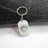 BTS Collana a Targhetta, Ciondolo Inciso con Logo, Gioiello Regalo per Fan Kpop ARMY