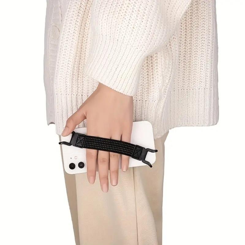 Phone Finger Grip Strap Holder for Hand Finger Strap Phone Holder Finger Grip for Smartphones Tablets Accessory