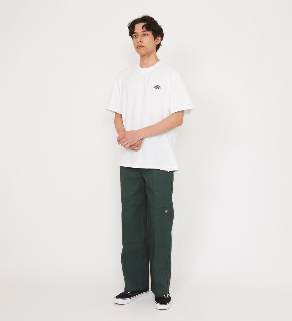 Dickies Double Knee Work Pants Loose Fit 85283 Hunter Green 30 32