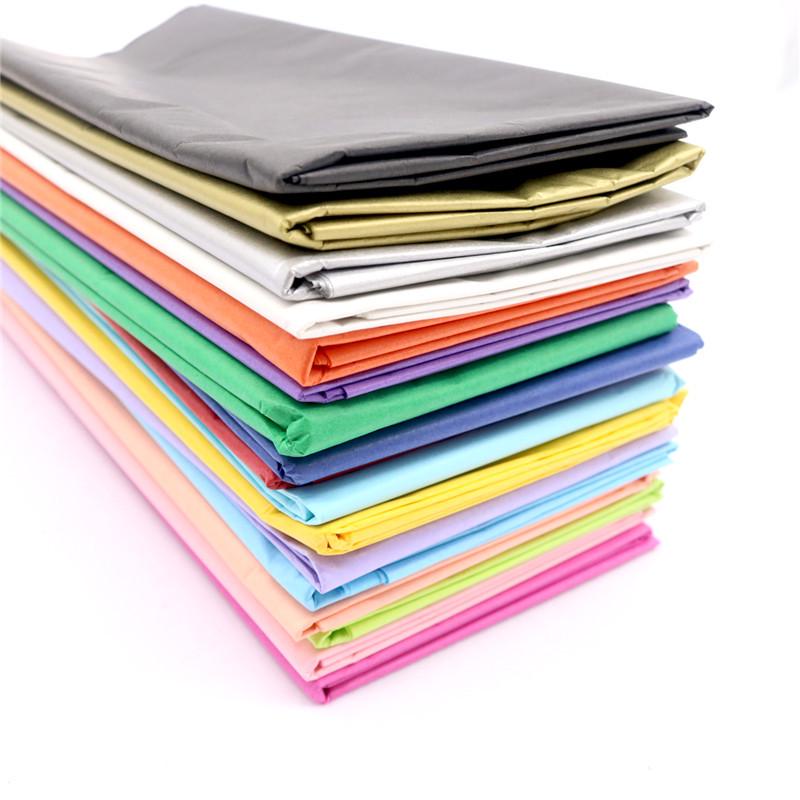 10-Sheet Pack of Colored Tissue Paper for Children's Origami and Crafts