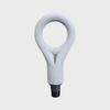 Men's Silicone Self-Defense Massage Gun Head & Vibration Ring Replacement Adapter.