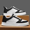 2024 Men's Trendy Korean Style White Sneakers: Versatile, Wear-Resistant, Casual Sports Shoes for Spring
