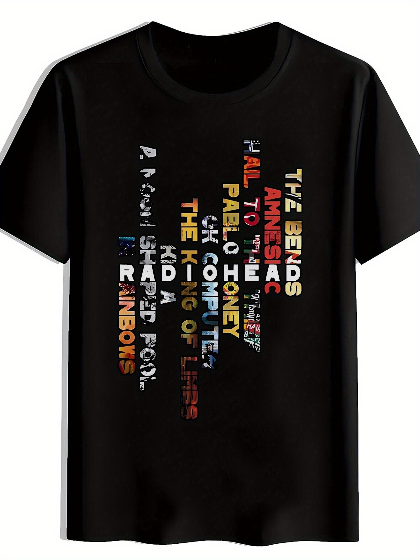 Radiohead Pablo Honey OK Computer The Bends Amnesiac T-shirt XL