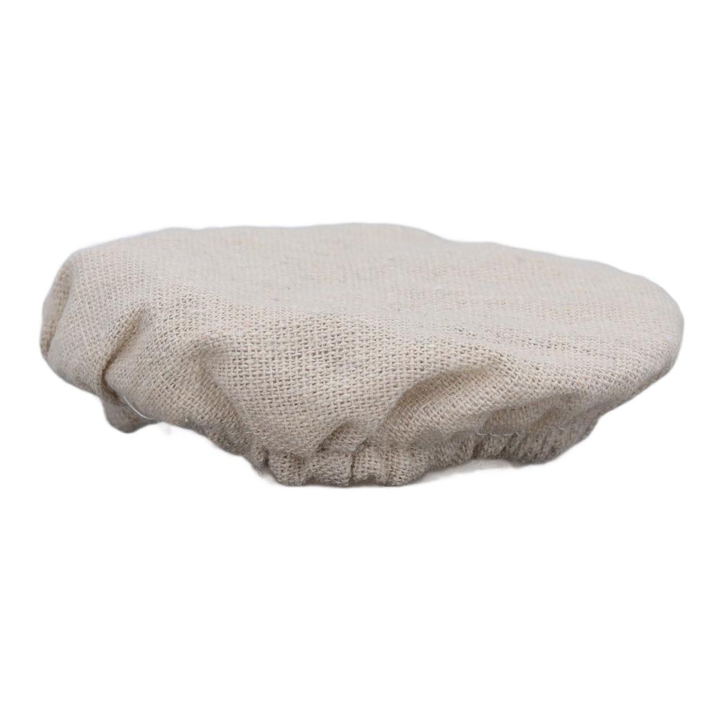 5pcs Sourdough Starter Jar Cloth Covers Reusable Elastic Band Breathable Cloth Jar Covers for 3 To 4 Inch Jar Mouth
