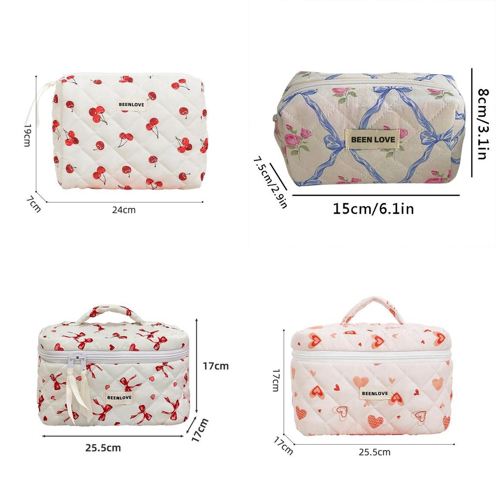 Portable Makeup Case With Cube Shape And Polyester Fabric For Travel And Home Use