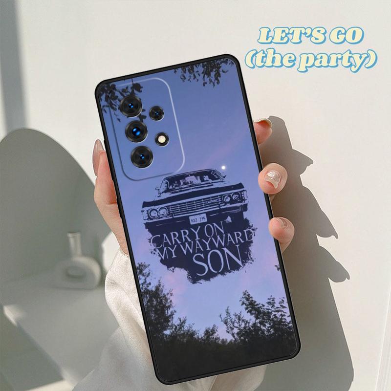 Supernatural SPN Dean Sam phone case For Samsung Galaxy A42 A31 A40 A51 A71 A32 A80 A91 A52 A72 A20e A21S A50 A70 A11 A12 Cover