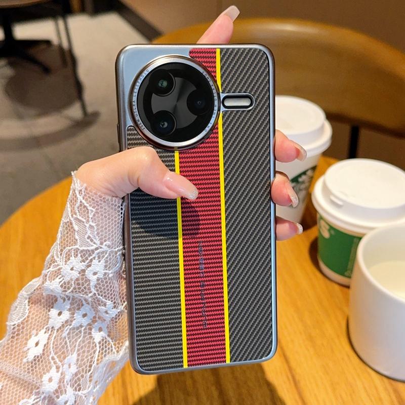For Xiaomi Redmi K80 Pro 5G/Poco F7 Ultra 5G Case Fiber Texture Leather+PC Phone Cover