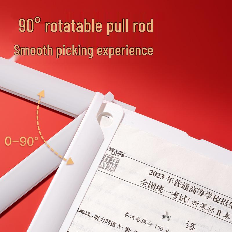 Deli PP680 A3 Rotary Clip Document Binder Folder