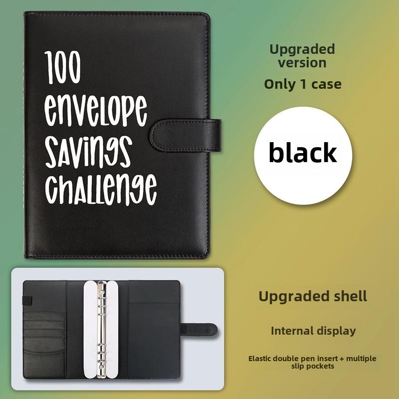 100denní výzva k úsporám v obálkách pro páry v rámci zápisníku