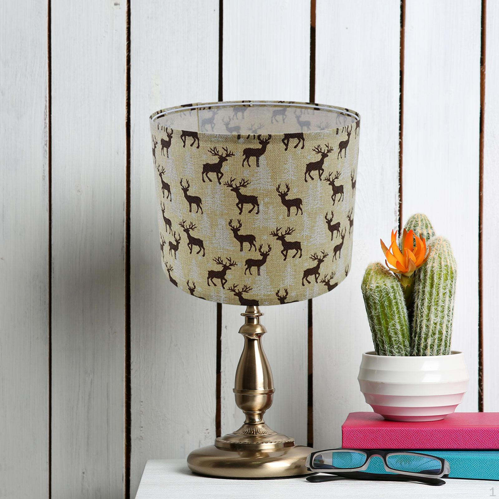 

Рождественская люстра барабанный абажур 33x25 см напольный настольный светильник чехол для ресторанов отелей Style B