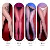 360 Sexy Aurora Stockings, Polka Dot Black Silk Seamless Grease Pantyhose, Women's Dot Black Silk