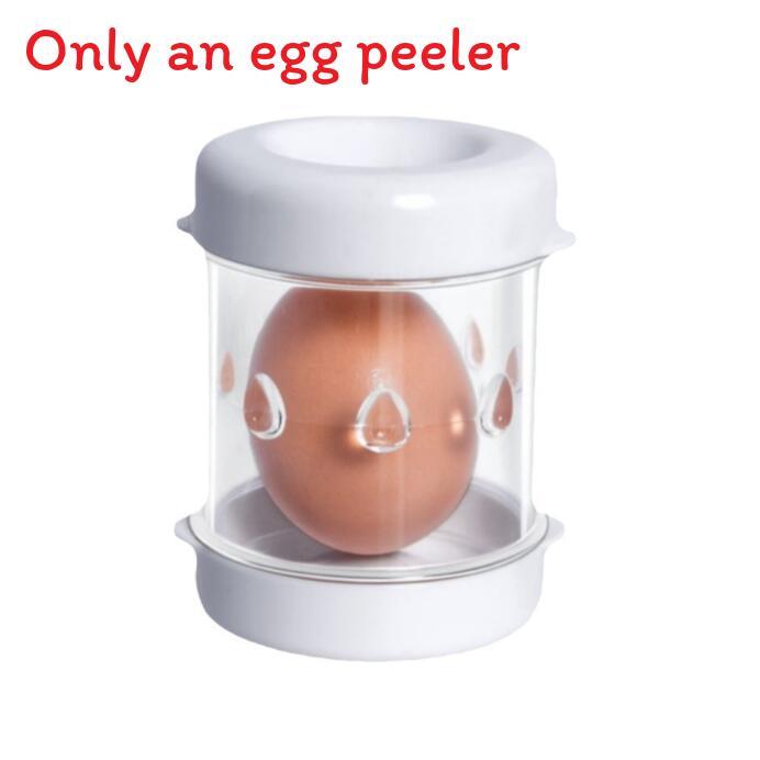 

Kitchen Egg Sheller Manual Handheld Egg Peeler For Home Cooking And Gift Use белый
