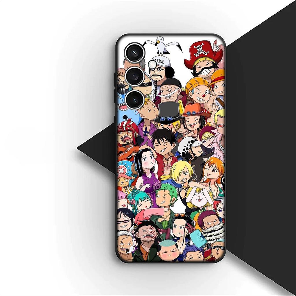 One Piece Luffy Roronoa Zoro Handyhülle für Samsung Galaxy S20 S22 S21 FE Ultra Plus A07 A17 A15 A16 A25 A57 A37 Hülle