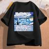Van Gogh Oil Painting Art Pattern TShirt Summer Women Plus Size Fashion Casual TShirt Comfortable TShirt Patterns
