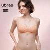 Ubras French Blossom Print Low-Cut Wireless Bra