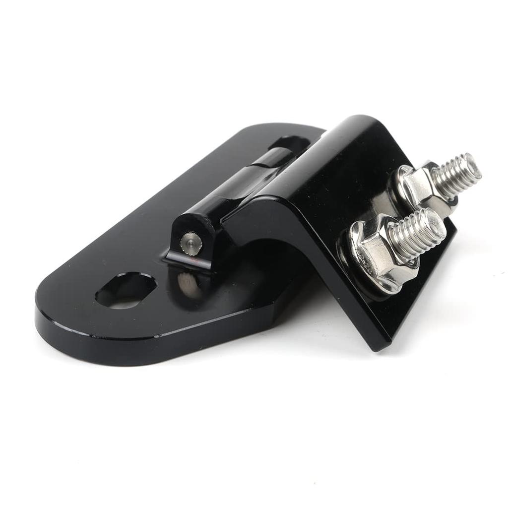 1982-1992 Camaro/Firebird Billet Aluminum Rear Hatch Hinge Black Pair