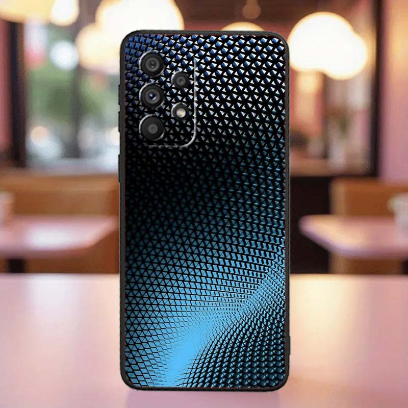 Mechanical style pattern For Samsung A41 A35 A34 A33 A32 A25 A24 A23 A21s A06 A05 A04 A03 Note 10 20 Ultra 5G Black Case
