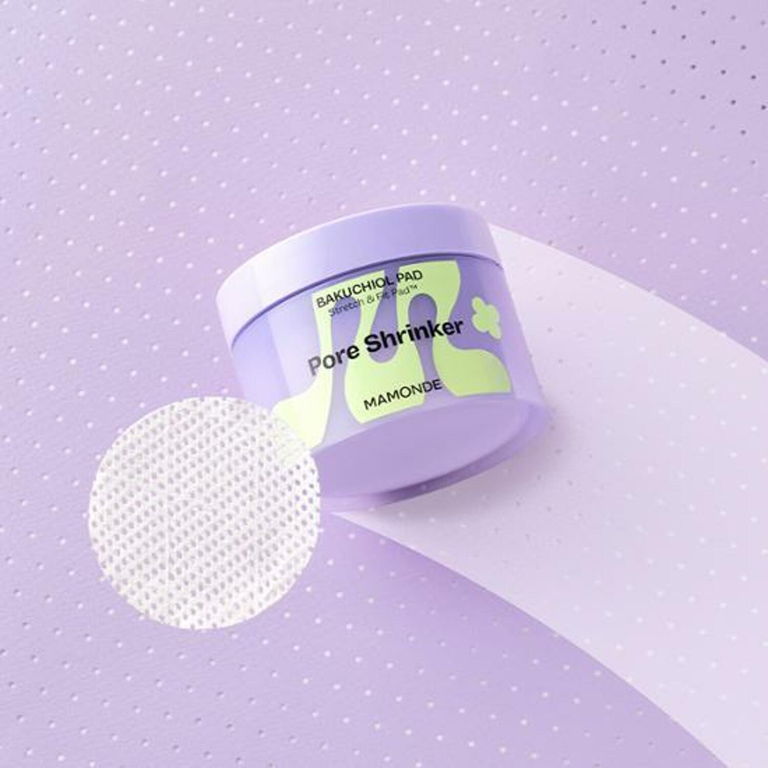 Mamonde Pore Shrinker Bakuchiol Pad 70P Специальный набор (+Бакучиол крем 30мл) — фото 3