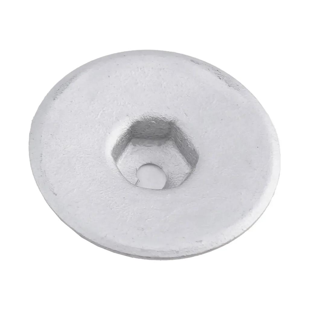 Bottom Nut Drive Shaft Cover Case Direct Replacement Nut Sheet Heat Protection Accessories Direct Replacement Metal Nuts Silver