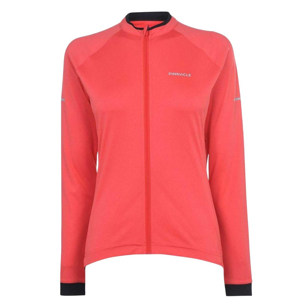 Pinnacle Womens/Ladies Logo Long-Sleeved Cycling Jersey