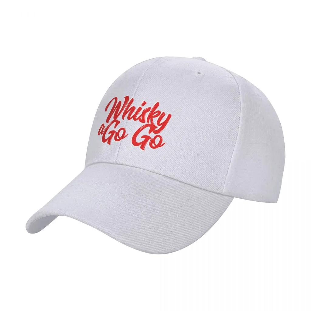 Whisky a Go Go Baseball Cap Fashionable Black Golf Cap Men's Hats Women's