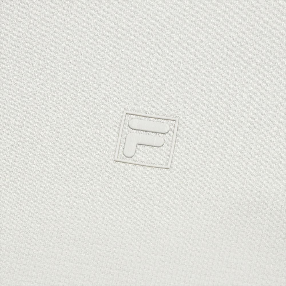 FILA White Minimalist Fashion Trendy Casual Versatile Comfortable Knitted Long Sleeve T-Shirt Men Tops Steam-Grey F11M613221FGY