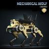 Army-Design Superior-Grade Moc First-Class 826Pcs Robotic Superior-Grade Dog Weapons Superior-Grade Construction-Set Construction-Blocks
