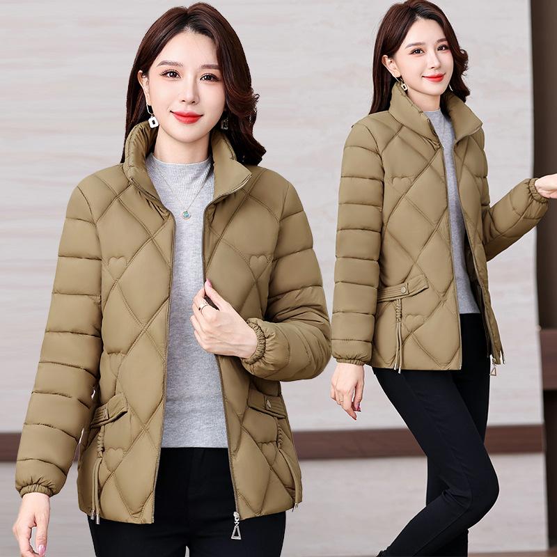 Short Down Cotton Jacket Women's 2025 Winter Loose Foreign Style Cotton Jacket Thickened Padded Jacket Jacket