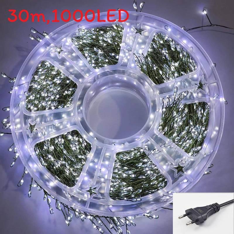 String Christmas Led Lights With Copper Wire For Indoor Outdoor Decor Holiday